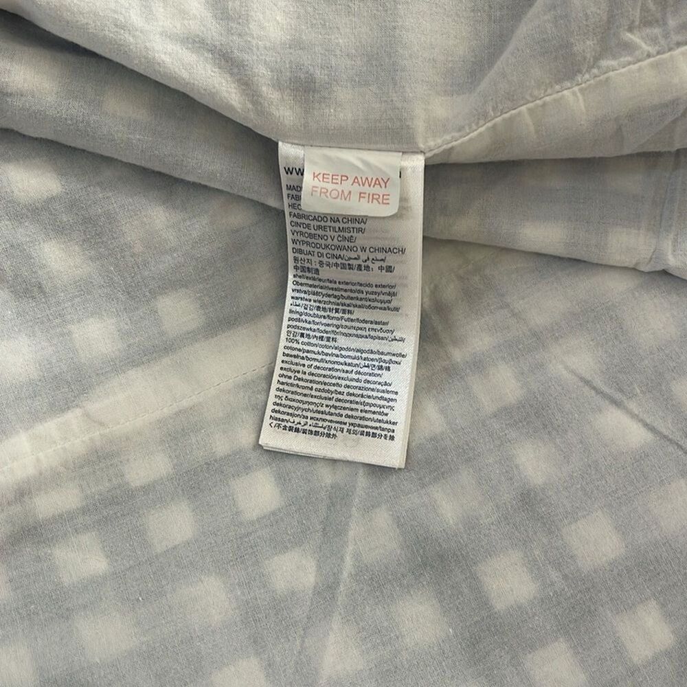 Tommy Hilfiger Blue Gingham Ruffle Teen Girl Dress Size 14/16 GIRLS - Picture 6 of 7